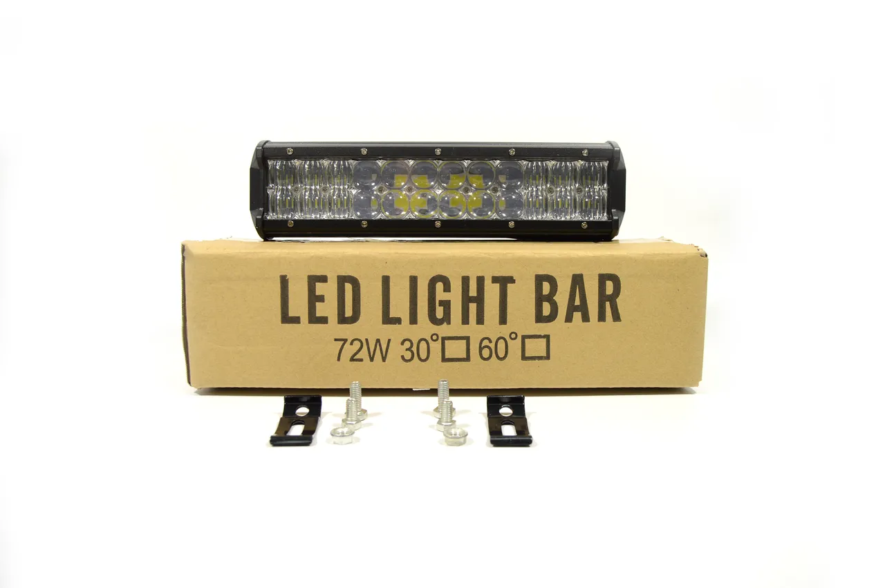 Автофара XPRO 5D-72W-MIX балка на крышу 300х70х80 мм 24LED (24 LED5D-72W-MIX) - фото 6