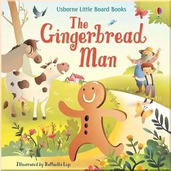 Книга Usborne "The Gingerbread Man" Lesley Sims (ISBN:9781474953504)