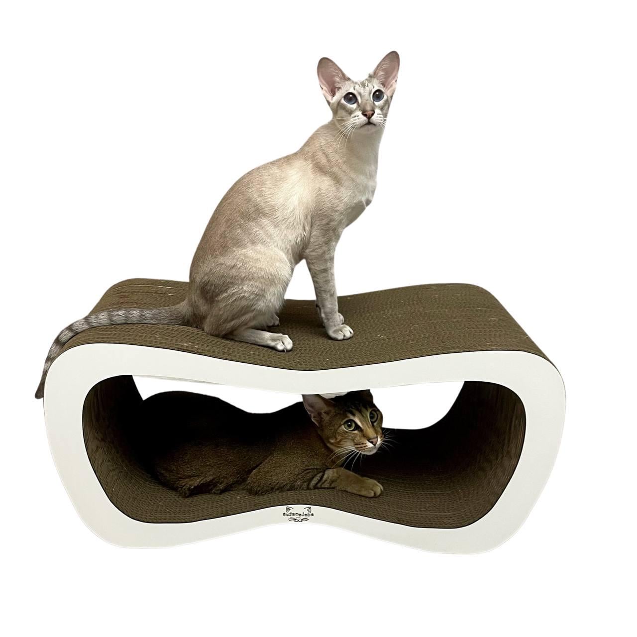 Когтеточка-лежанка для кошек AdeleCat vip 77х30х35 см (23471034)
