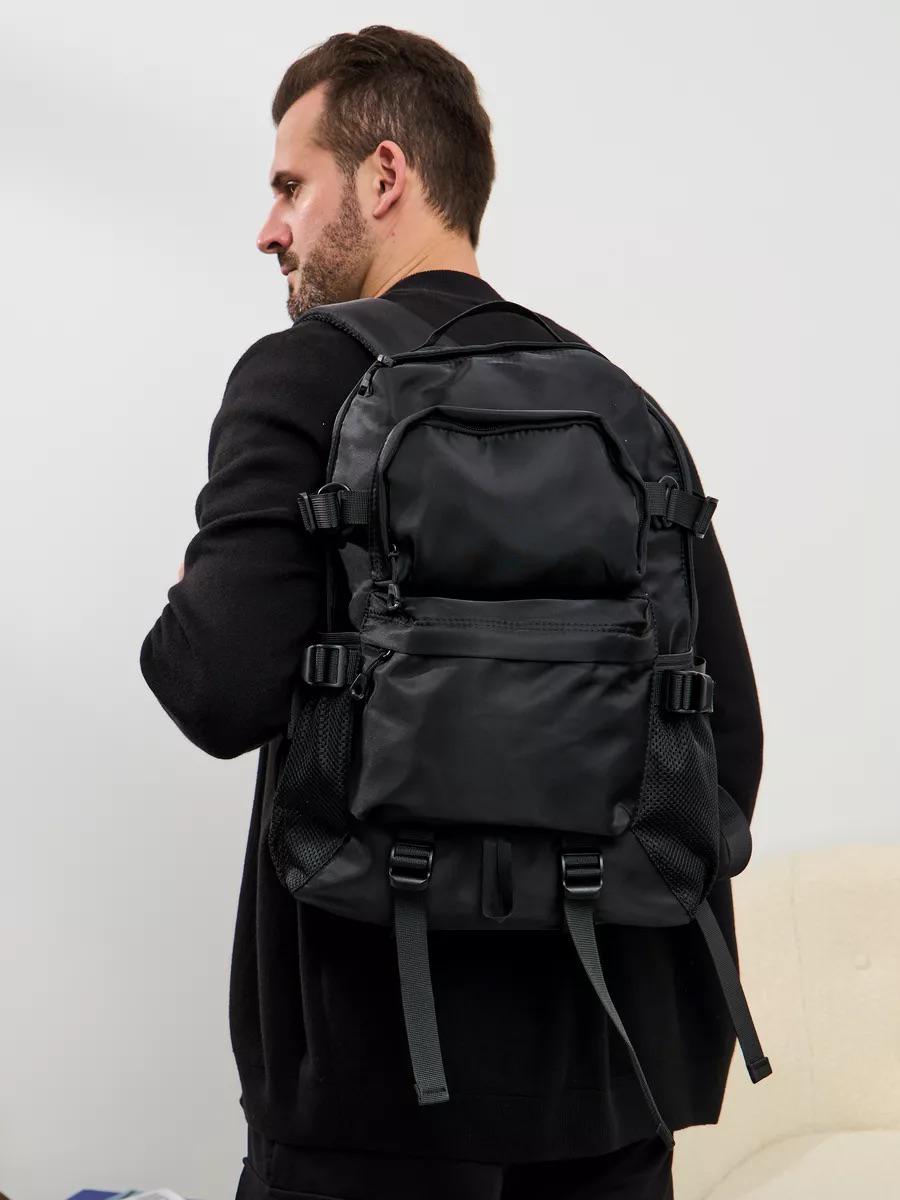 Рюкзак мужской городской для ноутбука универсальный водонепроницаемый вместительный 25 л Черный (73467) Рюкзак мужской городской для ноутбука универсальный водонепроницаемый вместительный 25 л Черный (73467)