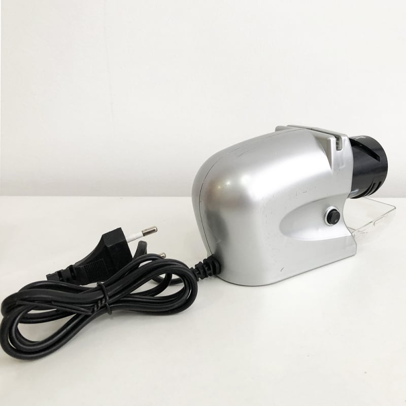 Точило електричне Electric Sharpener для заточування ножів та ножиць 220V Silver (tf3846) - фото 12 Точило електричне Electric Sharpener для заточування ножів та ножиць 220V Silver (tf3846) - фото 12