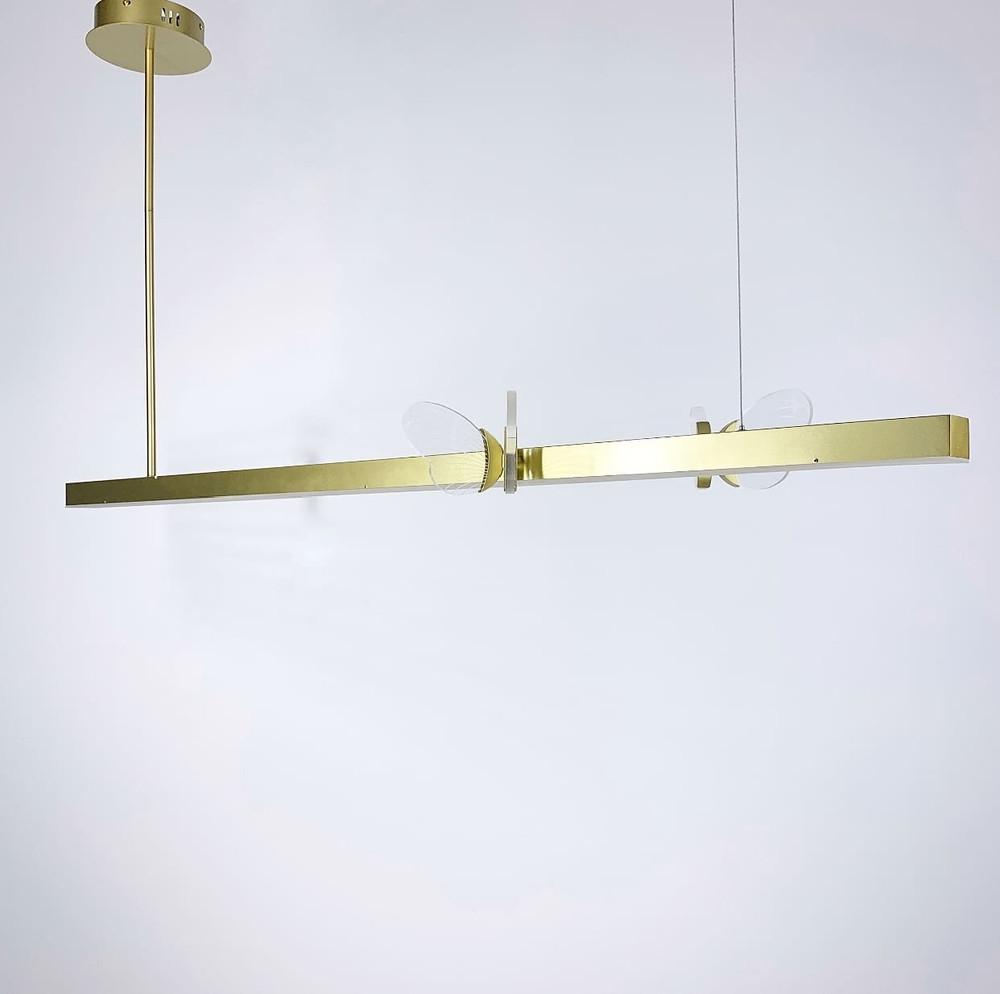 Люстра світлодіодна із метеликами Золотий (D 1201L) - фото 8 Люстра світлодіодна із метеликами Золотий (D 1201L) - фото 8