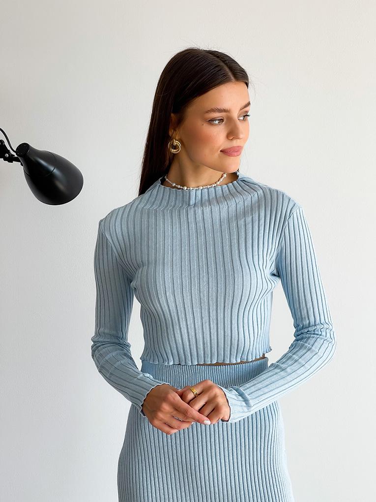 Топ Ester ART KNIT S/M Голубой (27120) Топ Ester ART KNIT S/M Голубой (27120)