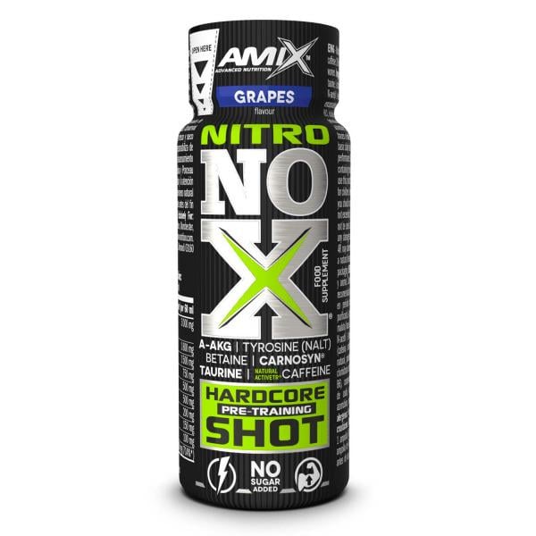 Комплекс предтренировочный Amix NitroNox Shot Grapes 60 мл