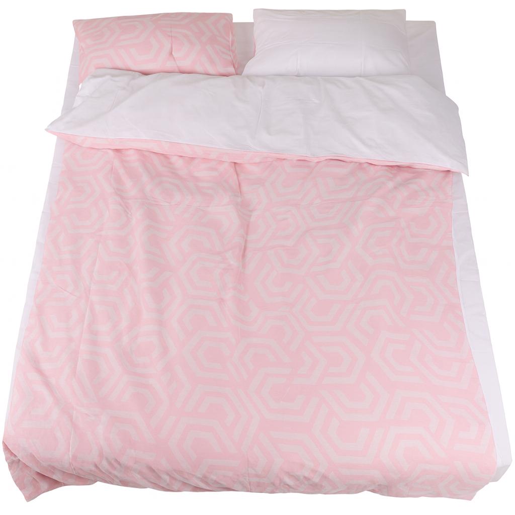 Комплект постільної білизни PaniPava Пудровий Ранок бязь 155х215 см (10100617)