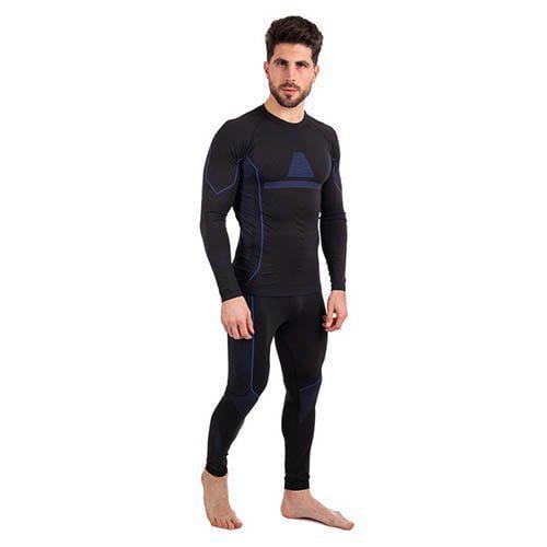 Термобілизна чоловіча CO-2197 L Чорно-синій (06363053)