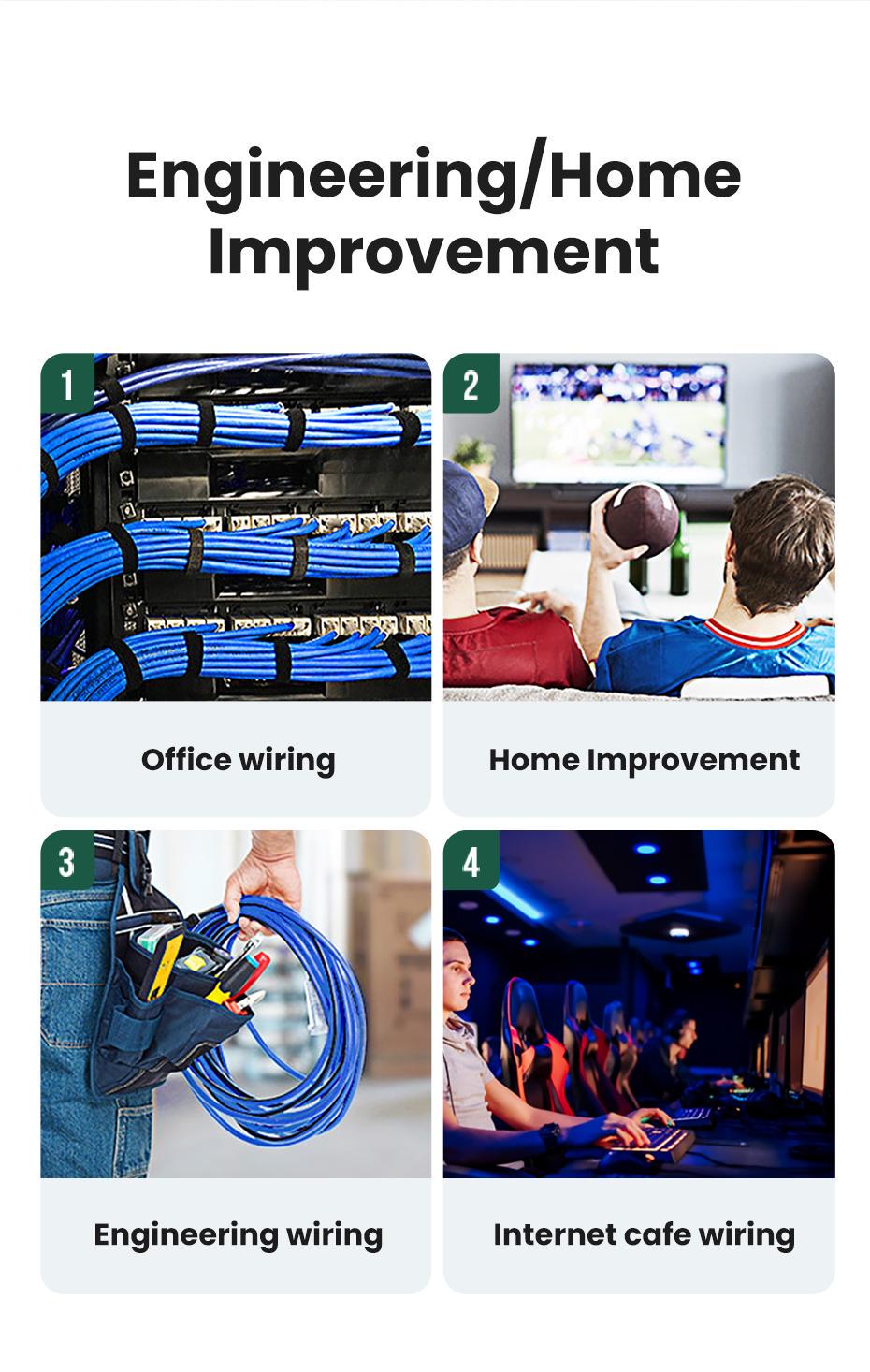 Кримпер для конекторів Ugreen RJ45 8P RJ11 6P з функцією різання (29516824) - фото 15