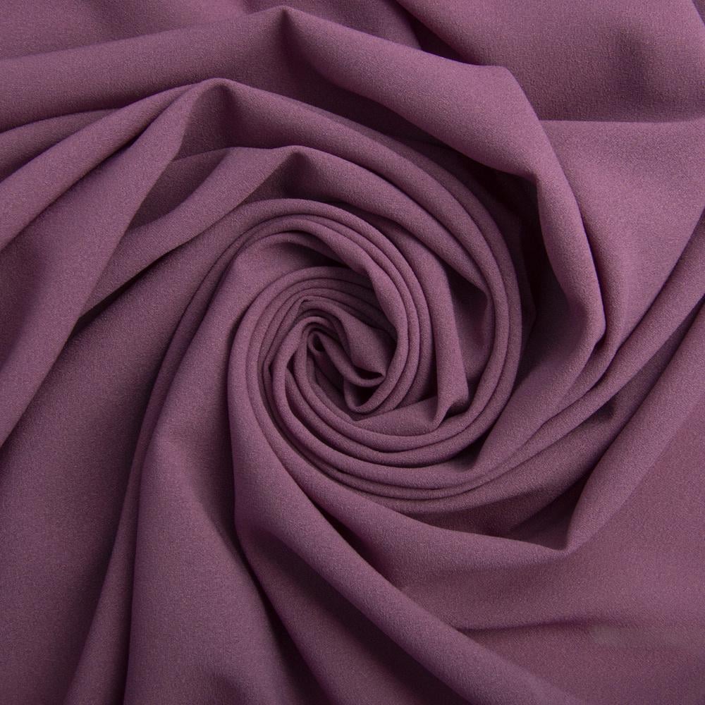 Ткань шифон Мосс креп Фрез лиловый (24693)