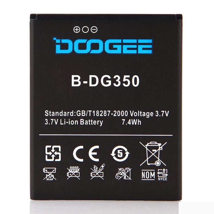 Аккумулятор для Doogee DG350 2200 mAh