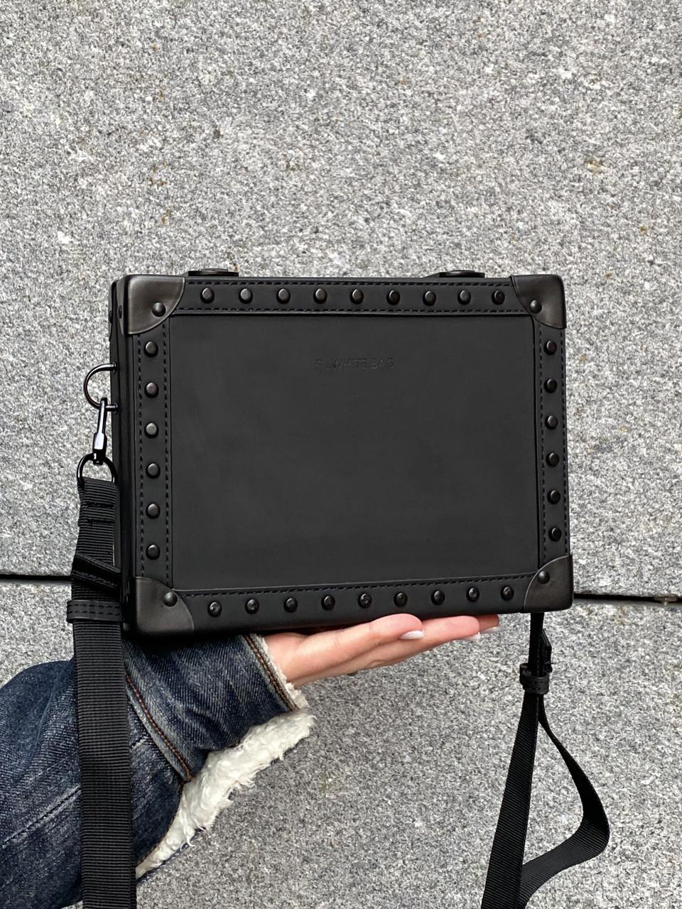 Сумка прямокутна 1020 крос-боді Чорний (18243076)