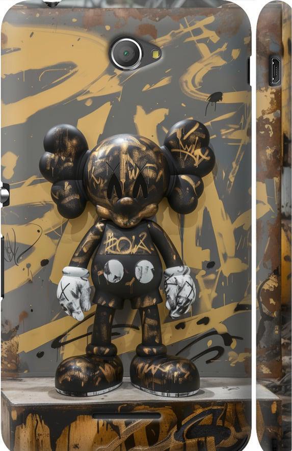 Чехол на Sony Xperia E4 Dual E2115 Bronze kaws (6097m-87-42517)