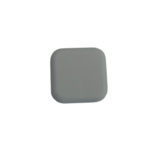 Стопор-ограничитель дверной самоклеящийся квадрат 45x45 мм Серый (935f3101)