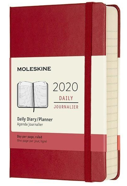 Ежедневник Moleskine 2020 маленький Красный (DHF212DC2Y20)