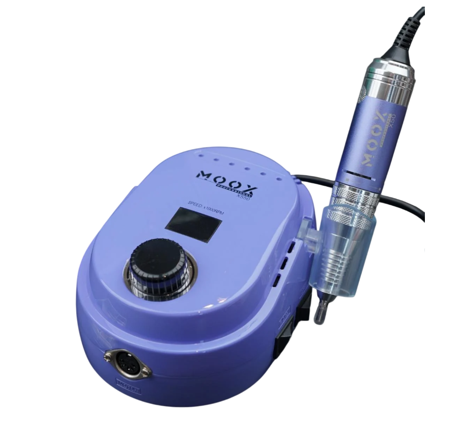 Фрезер профессиональный Мокс X550 70 Вт 50000 об/мин для маникюра и педикюра Purple