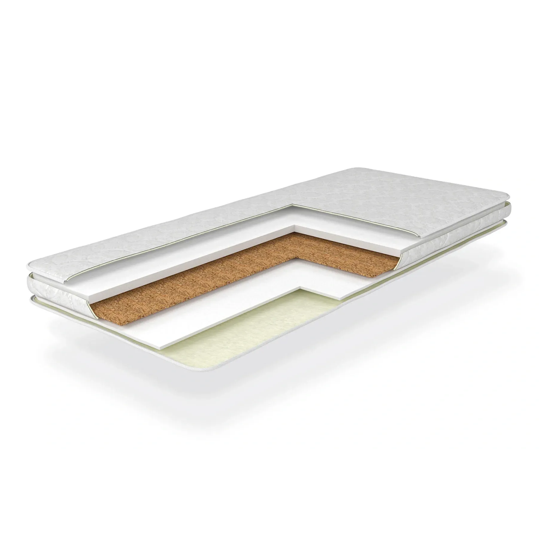 Матрас ортопедический Бархат беспружинный 900х2000 см (25447240) Матрас ортопедический Бархат беспружинный 900х2000 см (25447240)