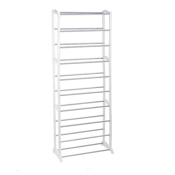 Полка для обуви Amazing Shoe Rack на 30 пар Белый