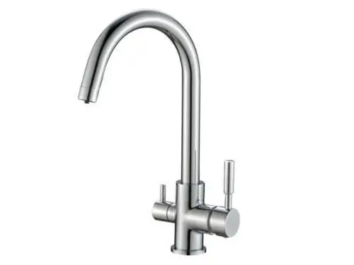 Смеситель Aqua-World для подключения фильтра 3 входа (СМК2вых)