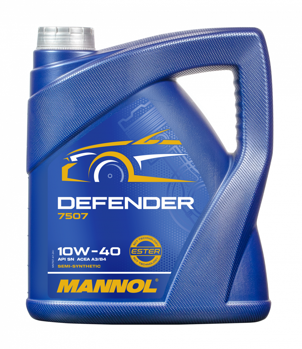 Моторное масло Mannol 7507 DEFENDER 10W-40 4 л (MN7507-4)