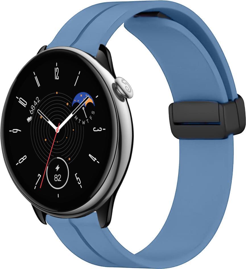 Ремінець для смарт-годинників Rysta для Amazfit GTR Mini Light Blue (41651-0B)