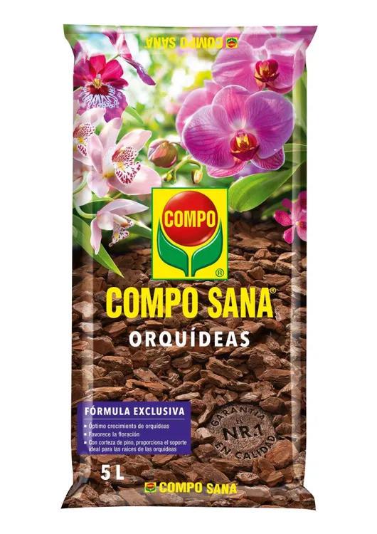 Торфосуміш для орхидей Compo SANA 5 л Торфосуміш для орхидей Compo SANA 5 л