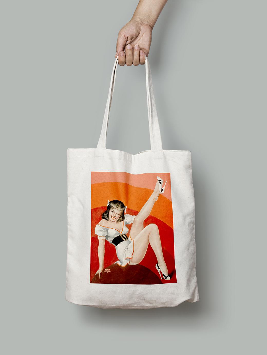 Эко-сумка Подмигивание. Питер Дрибен шопер (pin_up0030030_Bag)