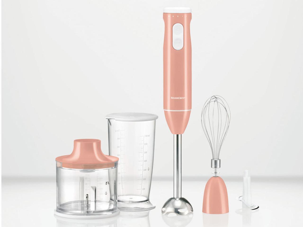 Блендер Silver Crest SSMS 600 D3 3в1 Pink (1763582931)