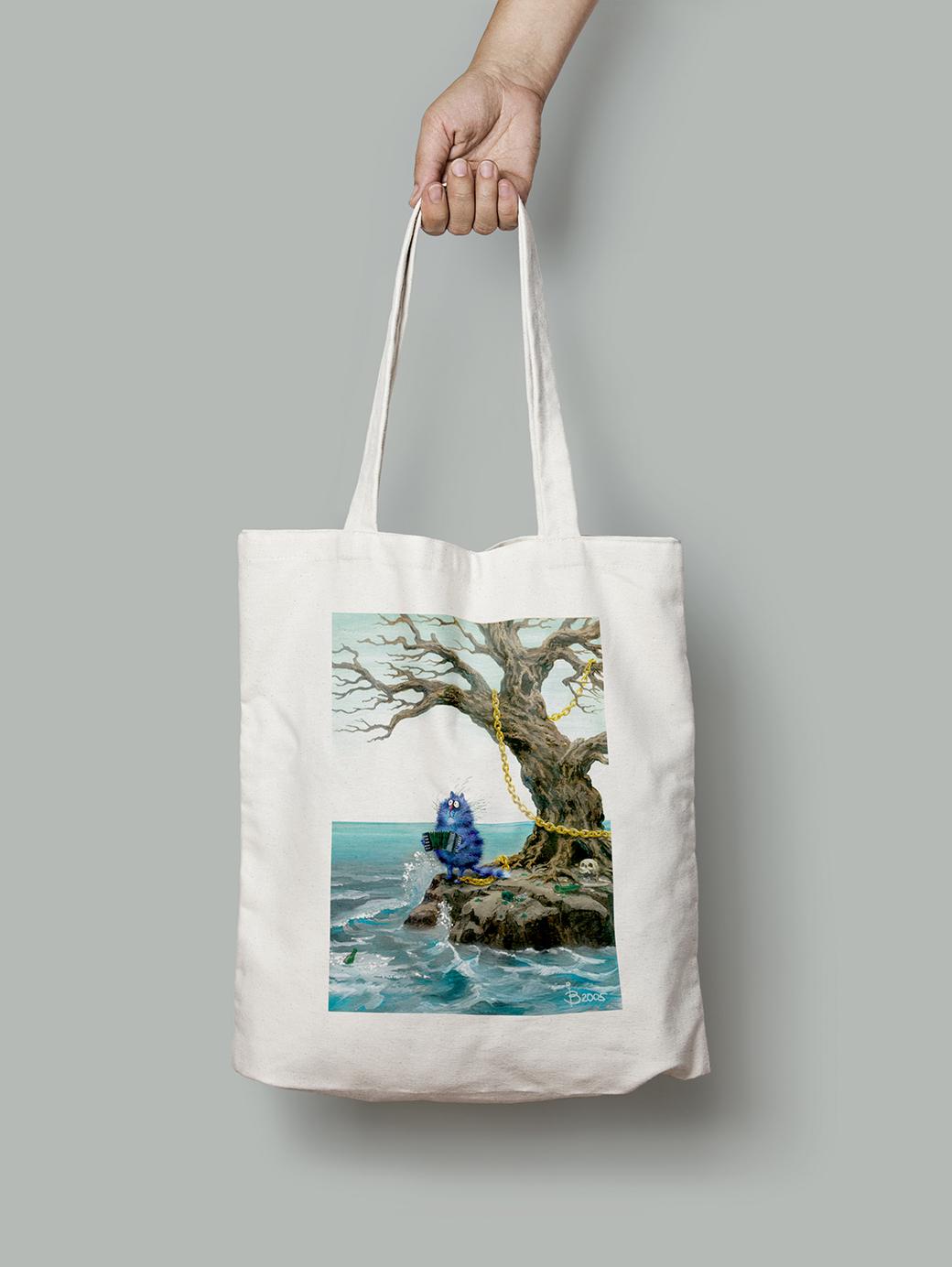 Эко-сумка На островке шопер (rinaz_12_Bag)