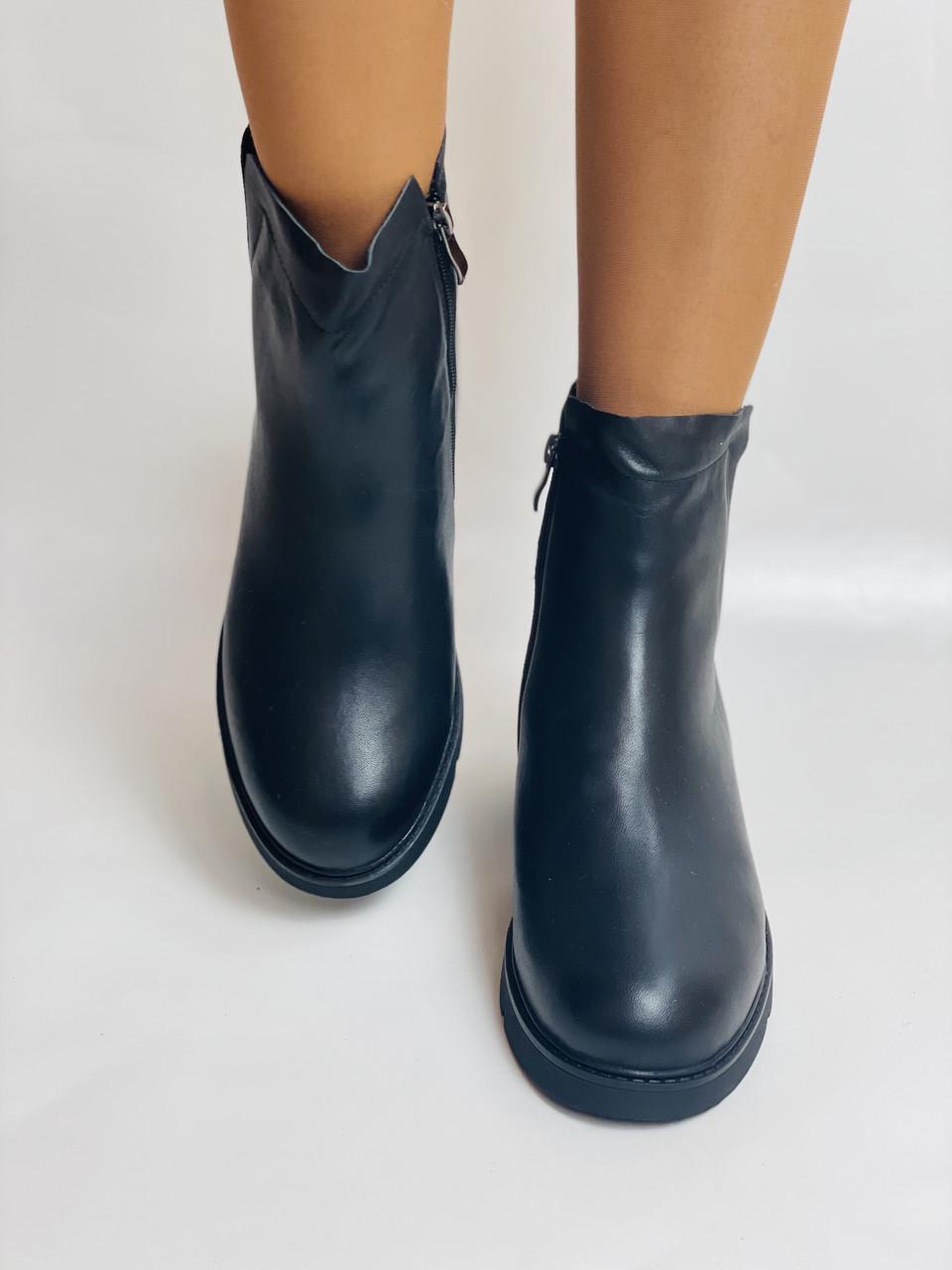 Ботинки женские зимние Blue Tempt р. 39 25,0 см Черный (2699) - фото 8 Ботинки женские зимние Blue Tempt р. 39 25,0 см Черный (2699) - фото 8