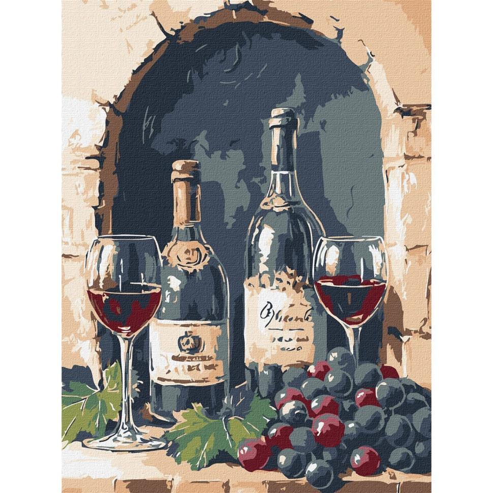 Картина по номерам Ideyka Гармония вина 30x40 см (KHO5730)
