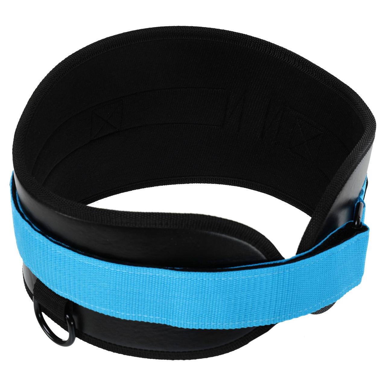 Пояс атлетический текстильный LiveUp LP8094 спинка 18 см (2532856715)