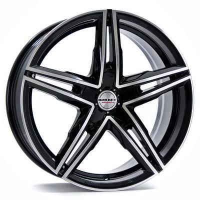 Диски на авто Borbet XRS R19 W8.5 PCD5x112 ET40 DIA72.6 Gloss Black Polished