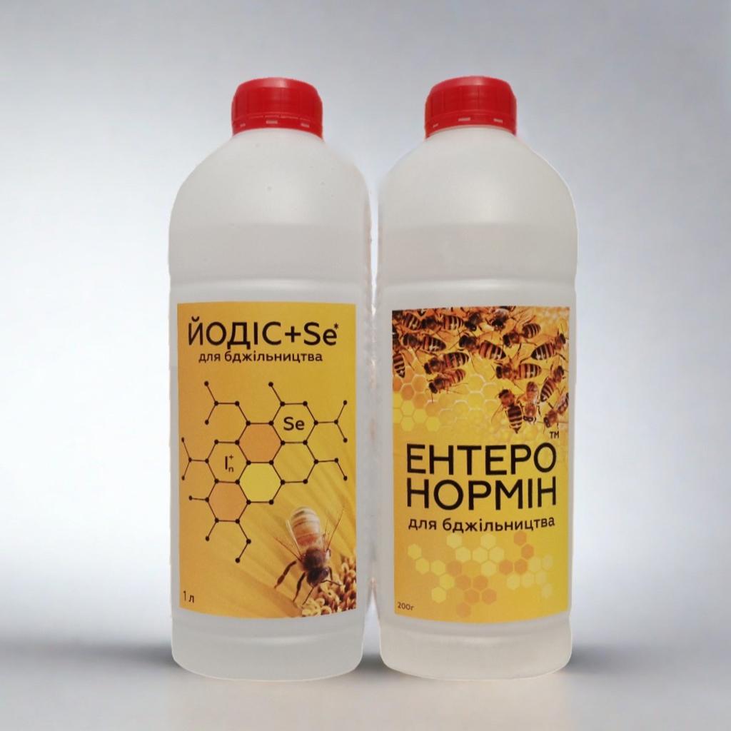 Пробіотик Ентеронормін з Йодіс+Se для бджільництва 200 г/1000 мл