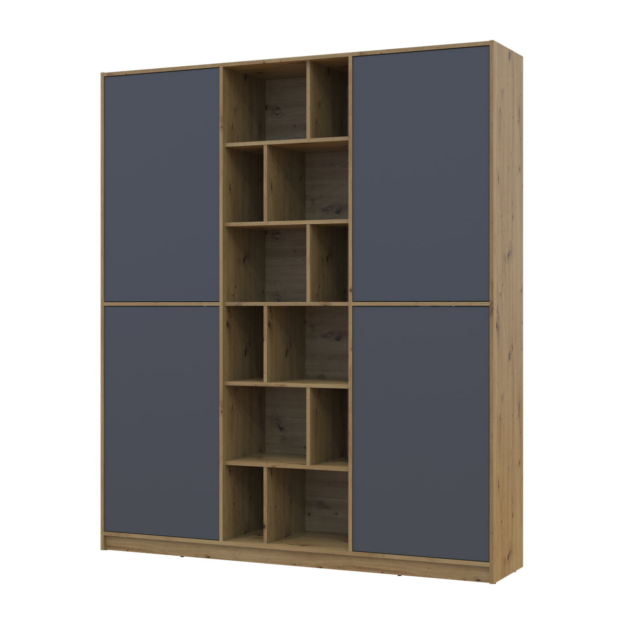 Шафа розпашна Doros Морган ДСП 180х40х210 см Дуб Артізан/Графіт (44900404) Шафа розпашна Doros Морган ДСП 180х40х210 см Дуб Артізан/Графіт (44900404)