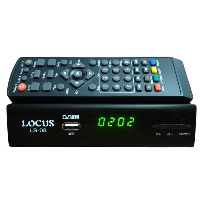 Приставка для цифрового телебачення LOCUS LS-08-MINI Wi-Fi DVB-C/T2 (SCL-T2.) - фото 2