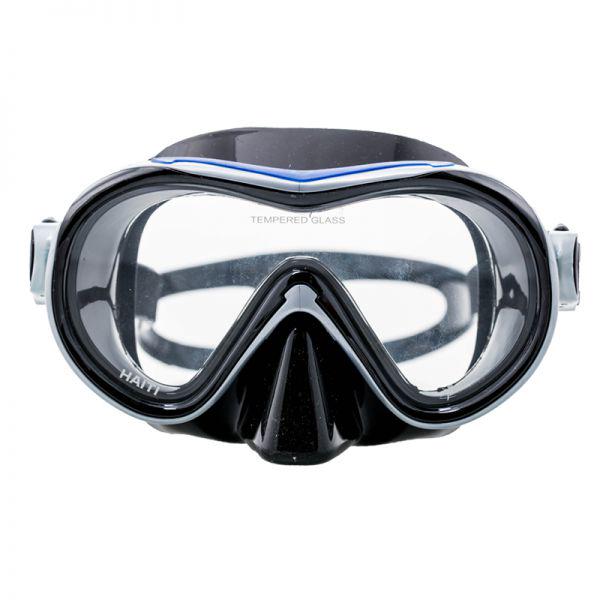 Маска для дайвинга и сноркелинга Marlin Haiti Blue/Silver/Black Маска для дайвинга и сноркелинга Marlin Haiti Blue/Silver/Black
