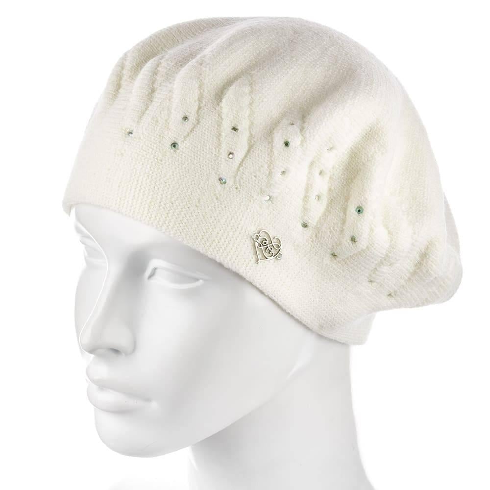 Берет женский Zolly ZH189 двойной Молочный