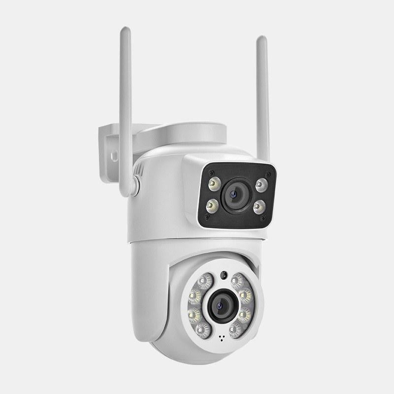 Камера видеонаблюдения уличная WiFi QN-22 V380 Pro 360° двусторонняя связь