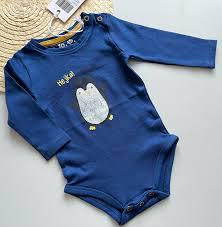 Боді дитяче Пінгвін 5.10.15 68 Синій (5T4317) - фото 2 Боді дитяче Пінгвін 5.10.15 68 Синій (5T4317) - фото 2