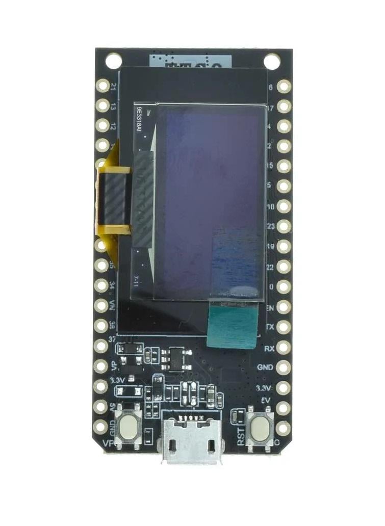 Плата розробки LILYGO ESP-32 LORA32 915 МГц SX1276 V1,3 з OLED-дисплеєм (00-00026236)