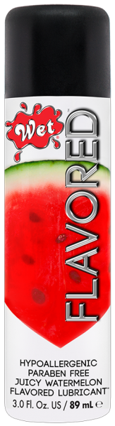 Съедобный лубрикант WET Flavored Juicy Watermelon Сочный арбуз 89 мл