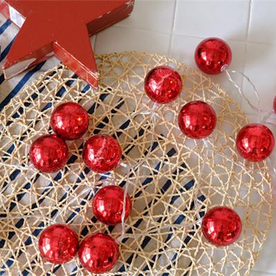 Гірлянда ColorWay Christmas lights ball USB 6 см 10 LED 1,5 м Red (CW-MC-LB10U) - фото 7