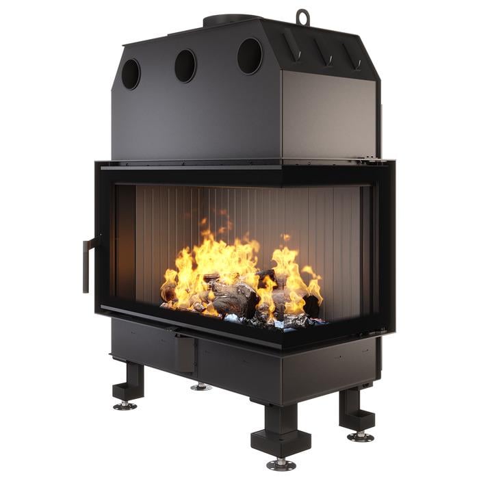 Камінна топка кутова SAVEN Energy 85х50х47R Black (17,0 kW) ECO Камінна топка кутова SAVEN Energy 85х50х47R Black (17,0 kW) ECO