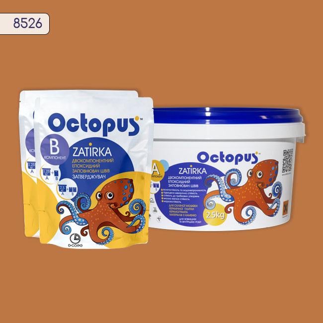Затирка для плитки Octopus Zatirka 8526 епоксидна 2,5 кг