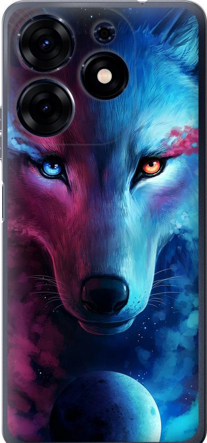 Чехол на Tecno Spark 10 Pro Арт-волк (3999u-3022-42517)