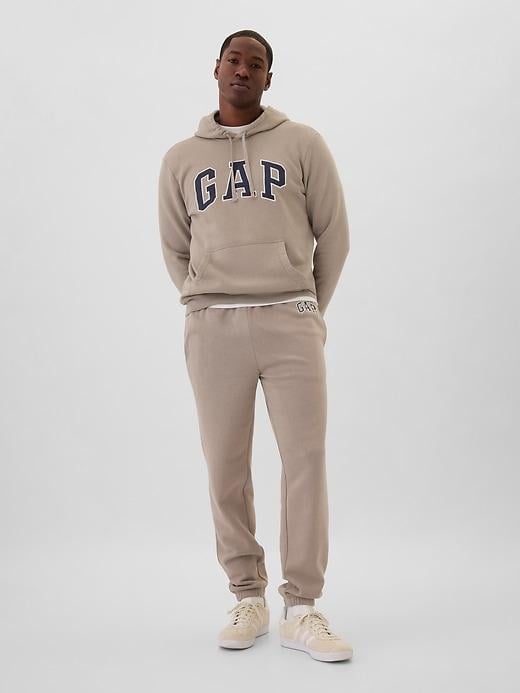 Спортивный костюм мужской на флисе GAP Logo Suit M Beige (2467066689)