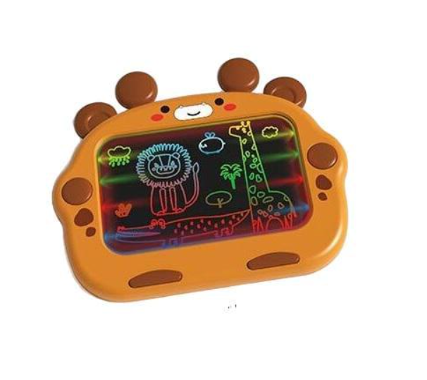 Доска для рисования XDL 588-26 36 подсветка/6 маркеров/стиранка/6 трафаретов (154695)