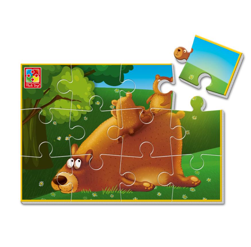 Пазлы Vladi Toys Мишки VT1103-85 (4820195058930)