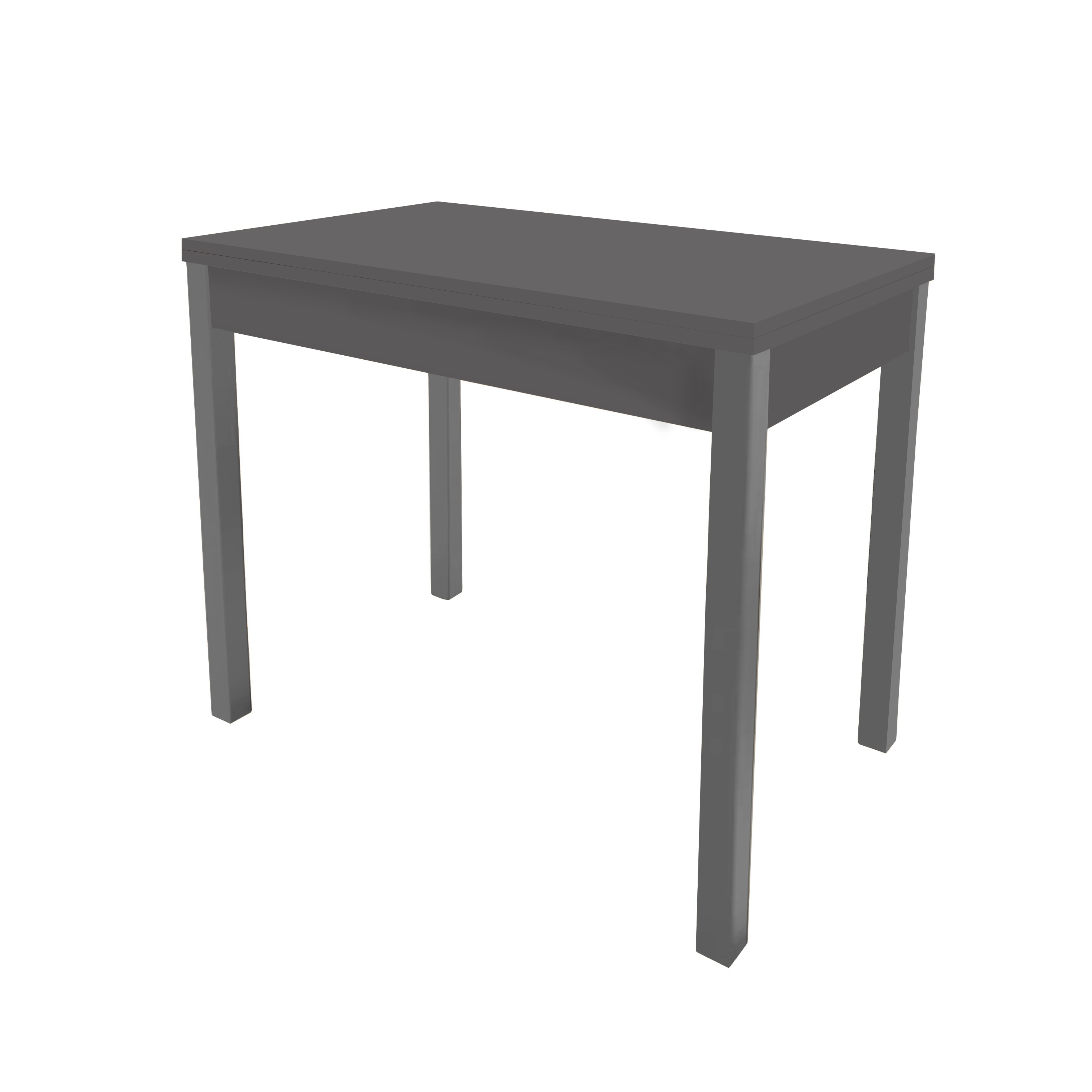 Обеденный стол-трансформер Lunch 900x765x600 мм Графит/Графитовые ножки (GATB19070000020) - фото 2 Обеденный стол-трансформер Lunch 900x765x600 мм Графит/Графитовые ножки (GATB19070000020) - фото 2