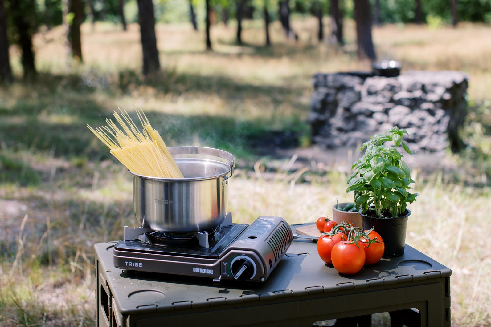 Казанок туристичний Tribe Family Pot з нержавіючої сталі 3,5 л (T-FH-0005-metal) - фото 2 Казанок туристичний Tribe Family Pot з нержавіючої сталі 3,5 л (T-FH-0005-metal) - фото 2
