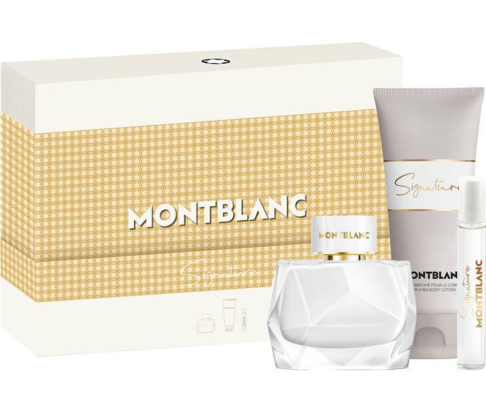 Набір Mont Blanc Signature парфумована вода 90 мл/міні 7,5 мл/лосьон для тіла 100 мл/парфумована вода жіноча 100+90+7,5 мл (397648)